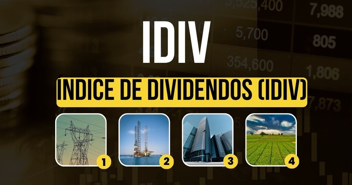 O IDIV é um indicador que mede o desempenho de uma carteira teórica composta por ações de empresas que se destacam na distribuição de dividendos