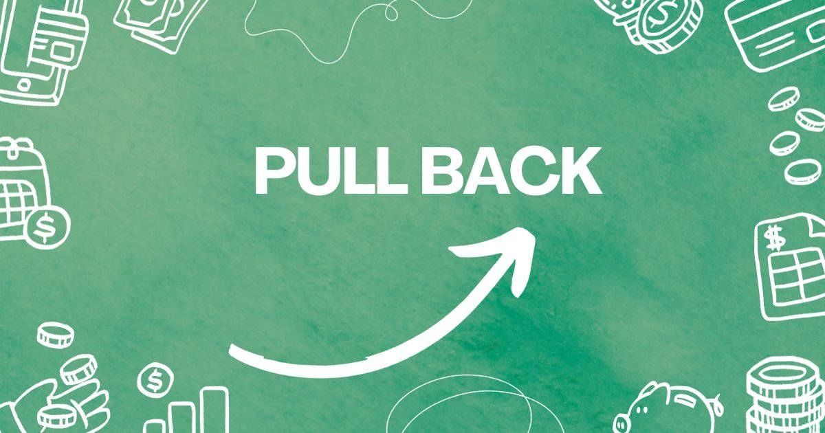 O Pull Back refere-se a um movimento de preço temporário em direção oposta à tendência predominante.