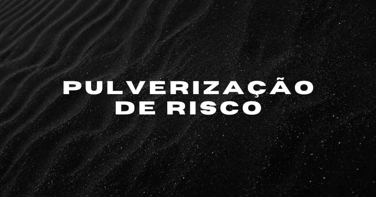 A pulverização de risco é uma estratégia adotada no setor de seguros para mitigar o impacto financeiro de perdas inesperadas